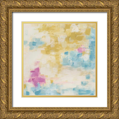 Surface Impression I Gold Ornate Wood Framed Art Print with Double Matting by Vess, June Erica