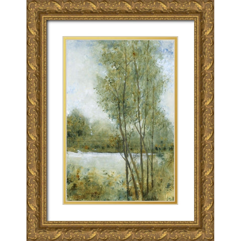 Early Spring I Gold Ornate Wood Framed Art Print with Double Matting by OToole, Tim