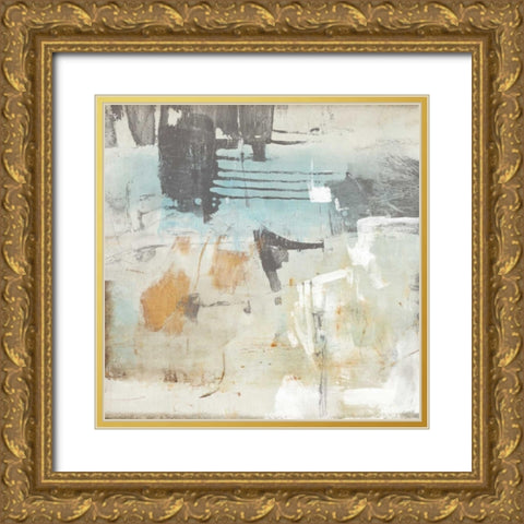 Fission I Gold Ornate Wood Framed Art Print with Double Matting by OToole, Tim