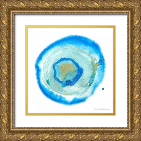 Nebulae I Gold Ornate Wood Framed Art Print with Double Matting by Ludwig, Alicia