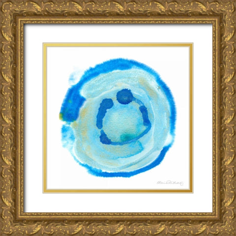 Nebulae III Gold Ornate Wood Framed Art Print with Double Matting by Ludwig, Alicia