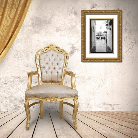 Glimpses-Grand Canal Venice III Gold Ornate Wood Framed Art Print with Double Matting by DeNardo, Laura