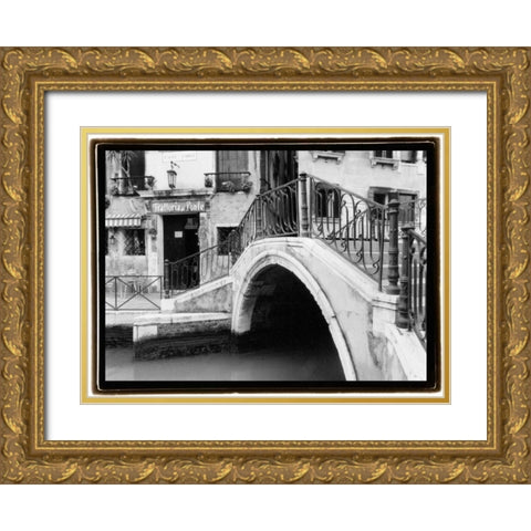 Hidden Passages Venice II Gold Ornate Wood Framed Art Print with Double Matting by DeNardo, Laura