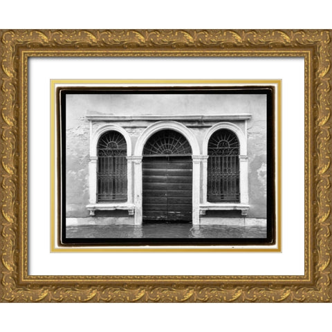 Hidden Passages Venice V Gold Ornate Wood Framed Art Print with Double Matting by DeNardo, Laura