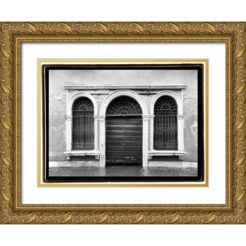 Hidden Passages Venice V Gold Ornate Wood Framed Art Print with Double Matting by DeNardo, Laura