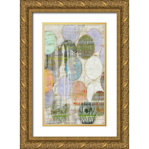 Ovation II Gold Ornate Wood Framed Art Print with Double Matting by Butler, John