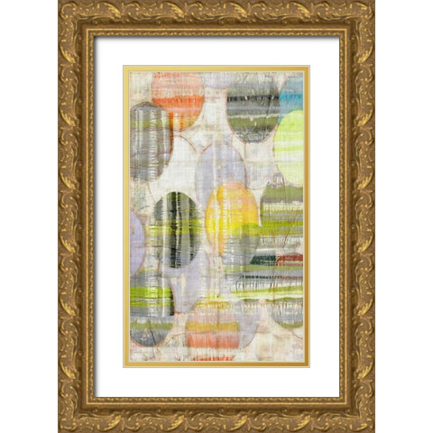 Ovation III Gold Ornate Wood Framed Art Print with Double Matting by Butler, John