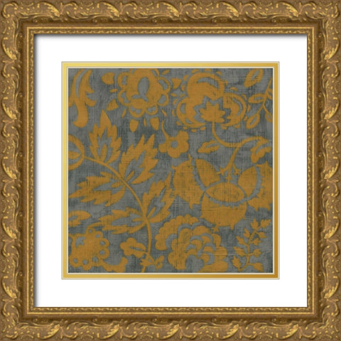 Mandarin Grove II Gold Ornate Wood Framed Art Print with Double Matting by Zarris, Chariklia