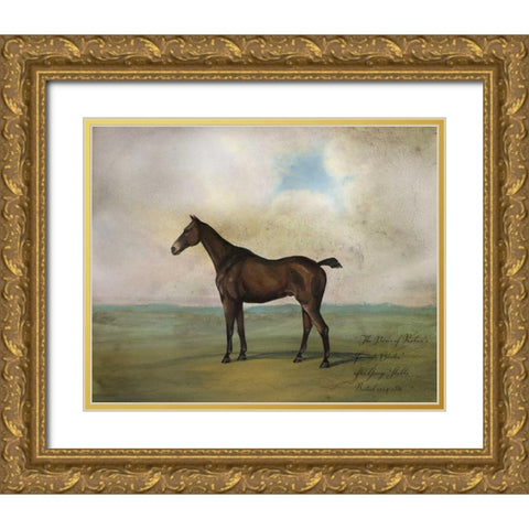The Prince Rohans Favorite Hunter Gold Ornate Wood Framed Art Print with Double Matting by McCavitt, Naomi
