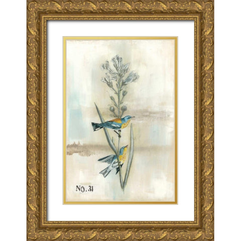 After Flight I Gold Ornate Wood Framed Art Print with Double Matting by McCavitt, Naomi