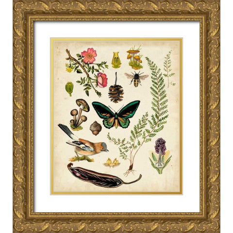 A Walk in the Forest II Gold Ornate Wood Framed Art Print with Double Matting by McCavitt, Naomi