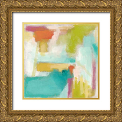 Color Space II Gold Ornate Wood Framed Art Print with Double Matting by Vess, June Erica