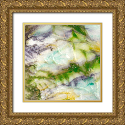 Tidal Spring II Gold Ornate Wood Framed Art Print with Double Matting by Chandler, Sharon