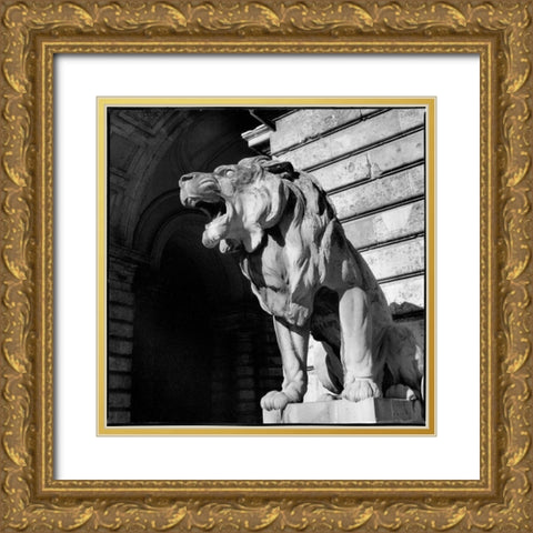 Architecture Detail VI Budapest Gold Ornate Wood Framed Art Print with Double Matting by DeNardo, Laura