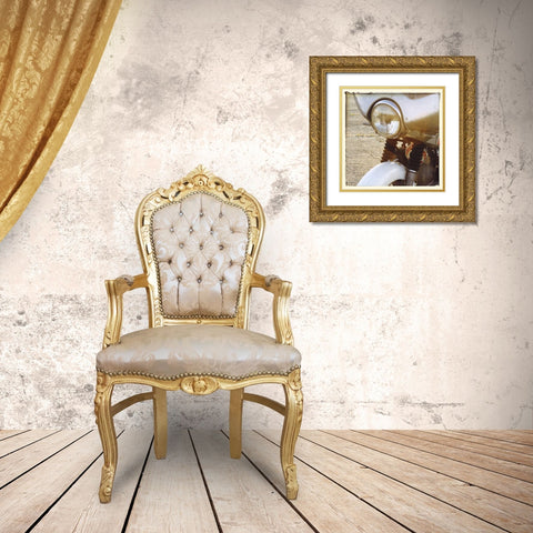 Sunset Ride II Gold Ornate Wood Framed Art Print with Double Matting by Stramel, Renee W.