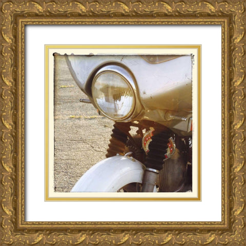 Sunset Ride II Gold Ornate Wood Framed Art Print with Double Matting by Stramel, Renee W.