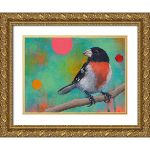 Mysteries of the Universe XI Gold Ornate Wood Framed Art Print with Double Matting by Evans, Bridget G.