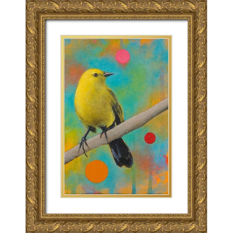 Mysteries of the Universe XII Gold Ornate Wood Framed Art Print with Double Matting by Evans, Bridget G.