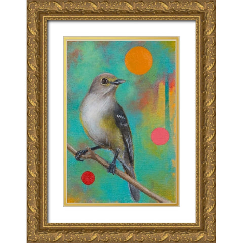 Mysteries of the Universe XIII Gold Ornate Wood Framed Art Print with Double Matting by Evans, Bridget G.