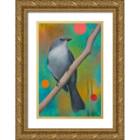 Mysteries of the Universe XIV Gold Ornate Wood Framed Art Print with Double Matting by Evans, Bridget G.