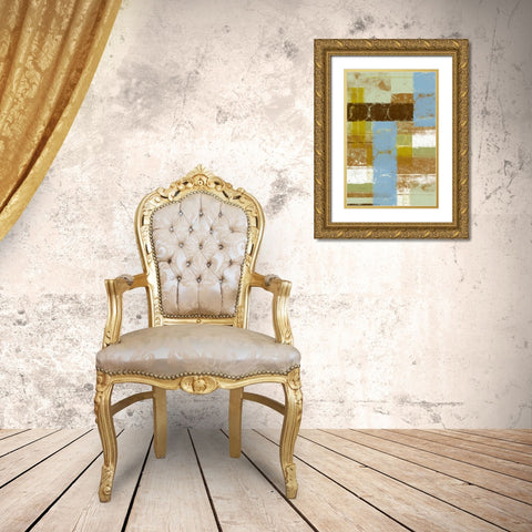 Reinvented Culture I Gold Ornate Wood Framed Art Print with Double Matting by Vision Studio