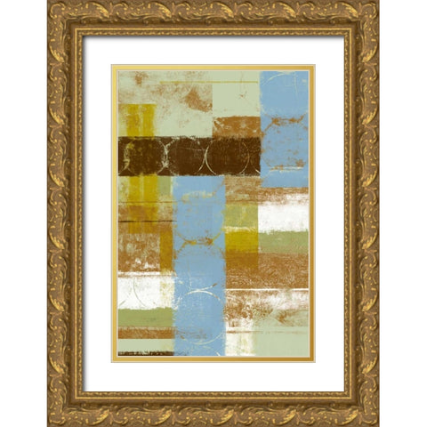 Reinvented Culture I Gold Ornate Wood Framed Art Print with Double Matting by Vision Studio