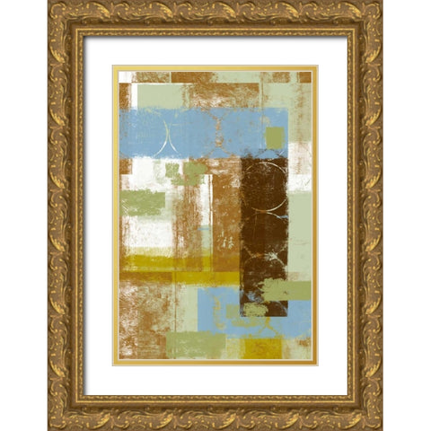 Reinvented Culture II Gold Ornate Wood Framed Art Print with Double Matting by Vision Studio