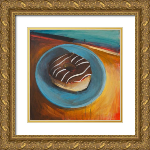 Fresh Daily I Gold Ornate Wood Framed Art Print with Double Matting by Evans, Bridget G.