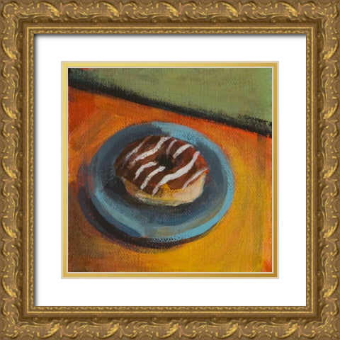 Fresh Daily V Gold Ornate Wood Framed Art Print with Double Matting by Evans, Bridget G.