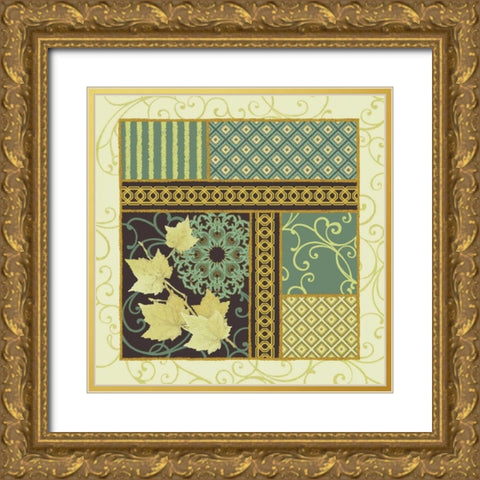 Maple Stories III Gold Ornate Wood Framed Art Print with Double Matting by Hoffman, Katia