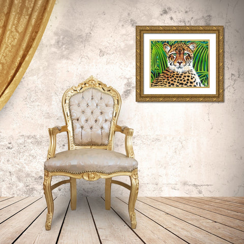 Wild Beauties II Gold Ornate Wood Framed Art Print with Double Matting by Vitaletti, Carolee