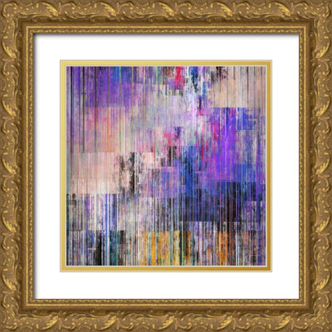 Riser Panel I Gold Ornate Wood Framed Art Print with Double Matting by Burghardt, James