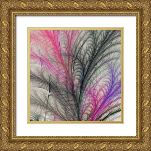 Sea Fern I Gold Ornate Wood Framed Art Print with Double Matting by Burghardt, James