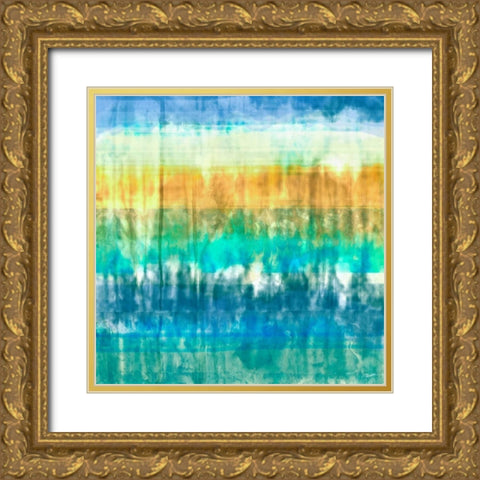 Marine I Gold Ornate Wood Framed Art Print with Double Matting by Butler, John