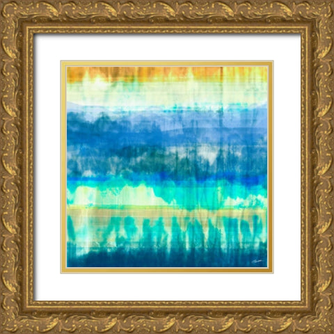 Marine III Gold Ornate Wood Framed Art Print with Double Matting by Butler, John