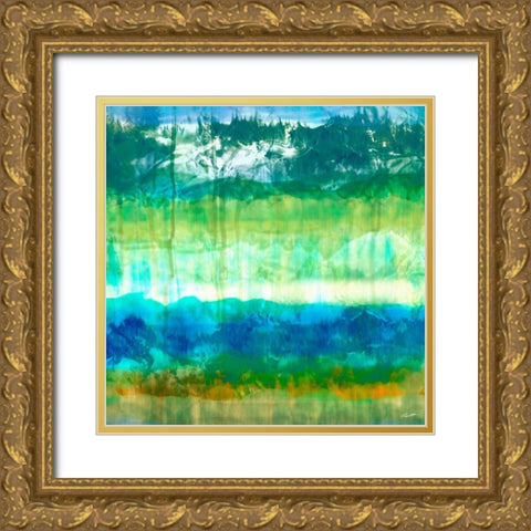 Marine V Gold Ornate Wood Framed Art Print with Double Matting by Butler, John