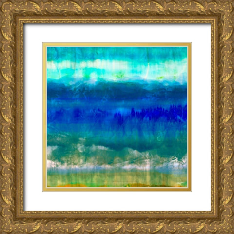 Marine VI Gold Ornate Wood Framed Art Print with Double Matting by Butler, John