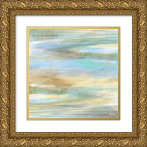 Heaven I Gold Ornate Wood Framed Art Print with Double Matting by Butler, John