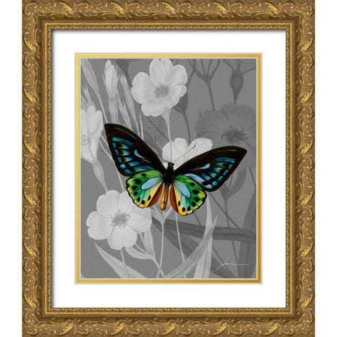 On Display I Gold Ornate Wood Framed Art Print with Double Matting by Burghardt, James