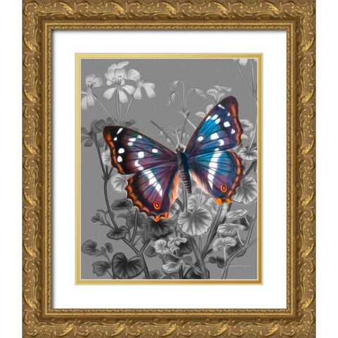 On Display VI Gold Ornate Wood Framed Art Print with Double Matting by Burghardt, James