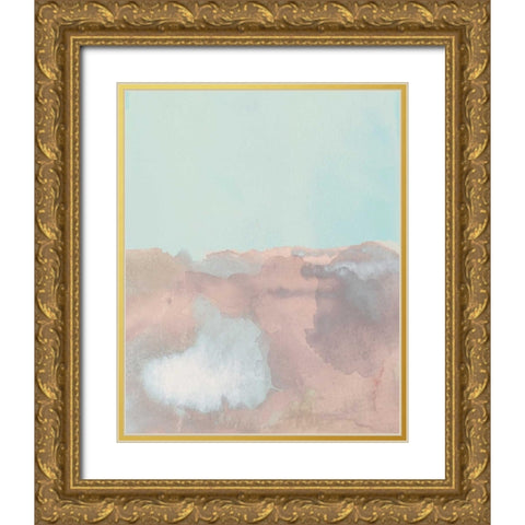 Tide Pools I Gold Ornate Wood Framed Art Print with Double Matting by Popp, Grace