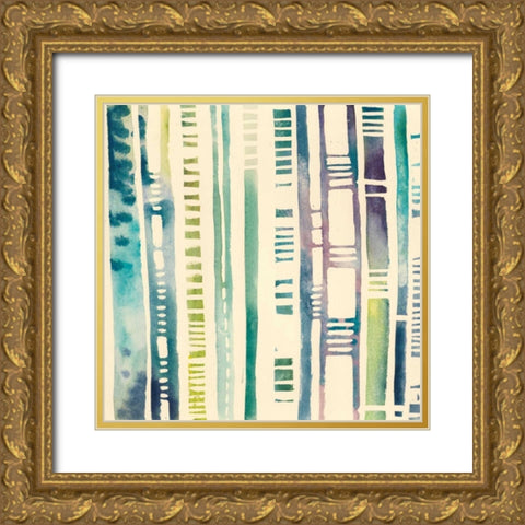 Nightfall Cascade II Gold Ornate Wood Framed Art Print with Double Matting by Popp, Grace