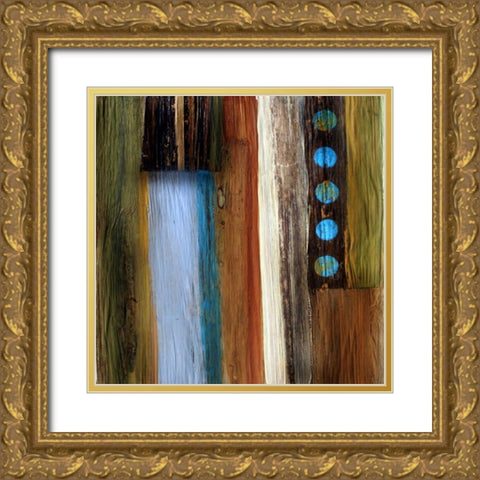 Spice Impressions I Gold Ornate Wood Framed Art Print with Double Matting by Orlov, Irena