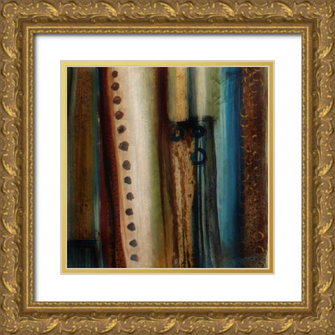 Spice Impressions VII Gold Ornate Wood Framed Art Print with Double Matting by Orlov, Irena