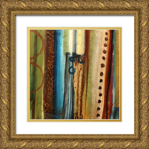 Spice Impressions VIII Gold Ornate Wood Framed Art Print with Double Matting by Orlov, Irena