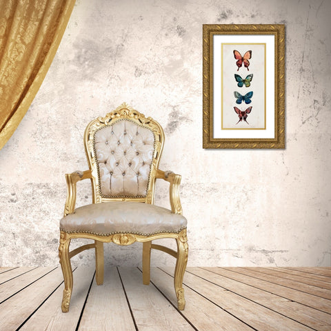 Fairy Study I Gold Ornate Wood Framed Art Print with Double Matting by Popp, Grace