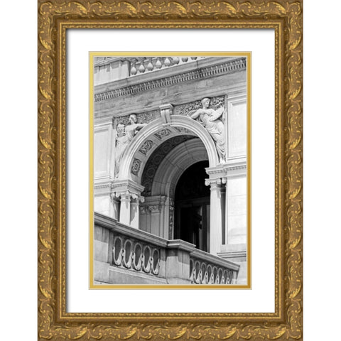 City Details II Gold Ornate Wood Framed Art Print with Double Matting by Pica, Jeff