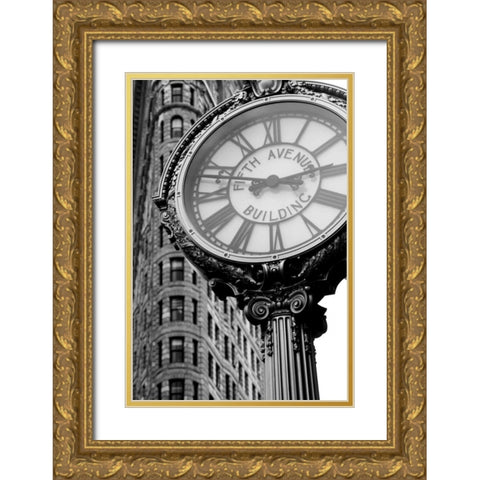 City Details III Gold Ornate Wood Framed Art Print with Double Matting by Pica, Jeff