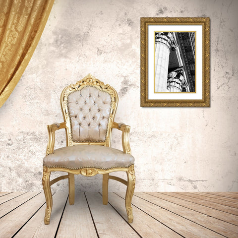 City Details VI Gold Ornate Wood Framed Art Print with Double Matting by Pica, Jeff