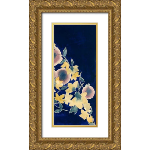 Botanical Gale III Gold Ornate Wood Framed Art Print with Double Matting by Popp, Grace